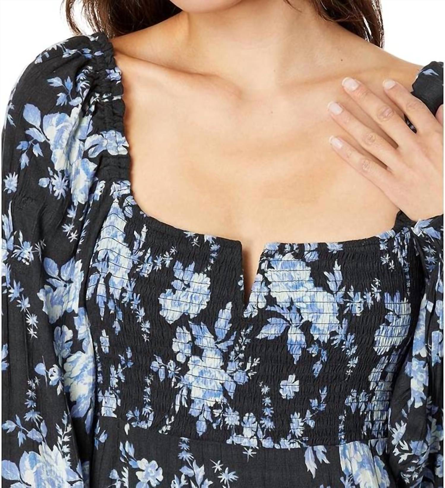Free People - Jaymes Midi Peasant Dress