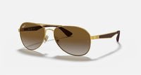 Ray Ban - Pilot Large Polarized Sunglasses Rb3549 - 001 - T5