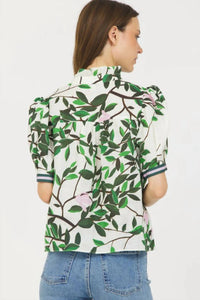 Stellah - Split V Neck Top