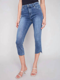 Charlie B - Asymmetrical Raw Edge Jean