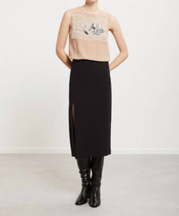 Ottod'Ame - Flowy Embroidered Top