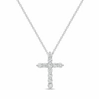 Diana M Jewels - Women's Round Lab-Grown Diamond Pendant Necklace (1.50 Ct) - Petite