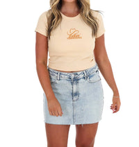 Southern Wives Club - Talkin' Tennessee Cropped Baby Tee