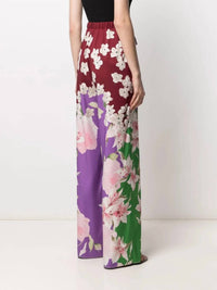 Valentino - Floral Print Pants
