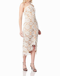 Elliatt - Night Floral Crochet Midi Dress