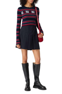 Autumn Cashmere - Ski Jumper Crew Neck Sweater