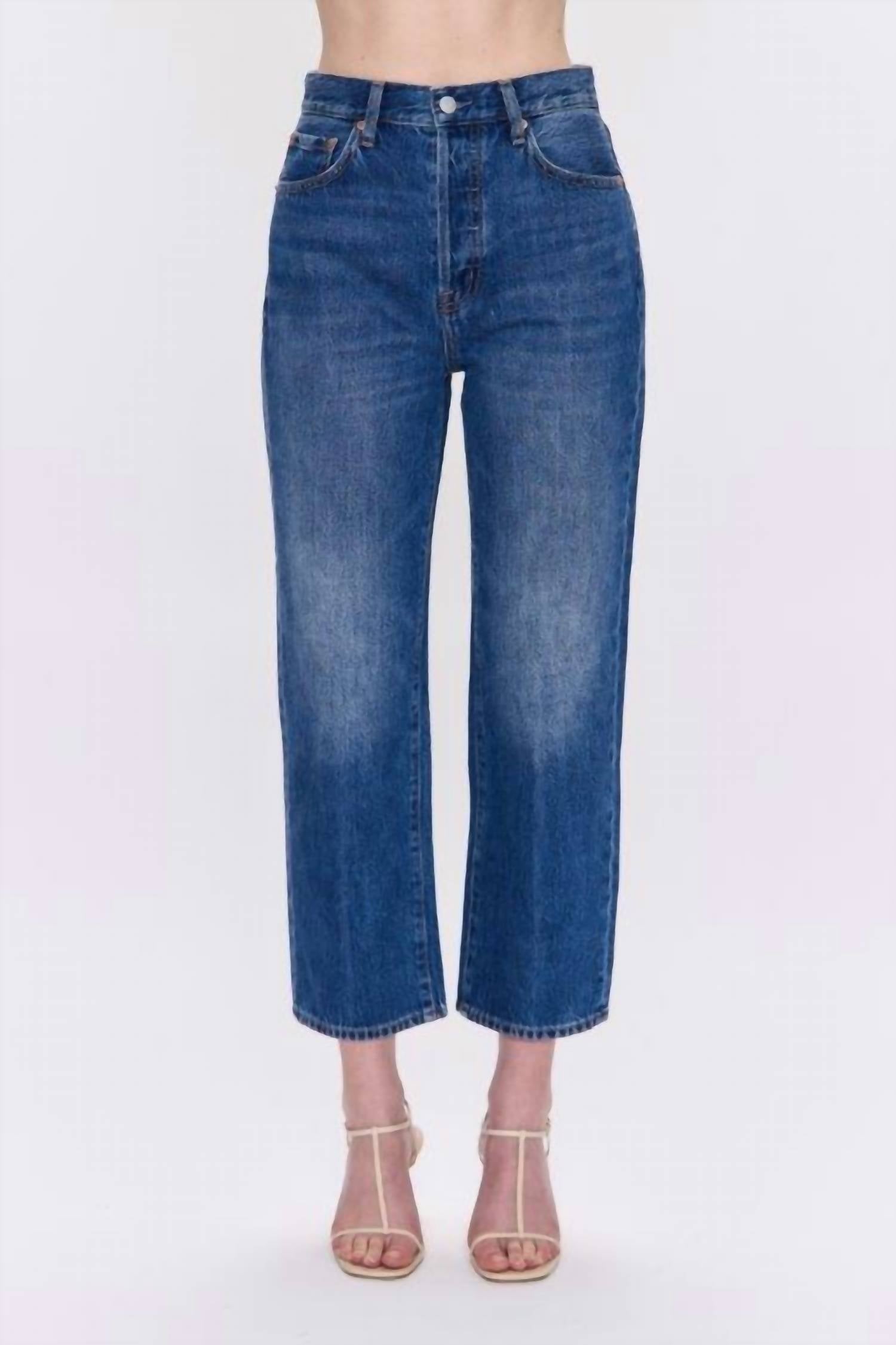 Pistola - Cassie Crop Straight Jeans