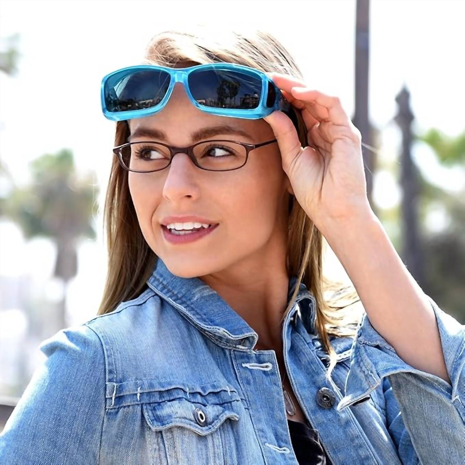 Cocoons - Unisex Wide Line Ml Fitover Sunglasses