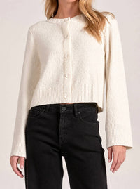 Elan - Bell Sleeve Sweater Cardigan