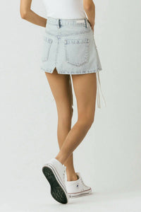 Blanknyc - Tie Breaker Mini Skirt