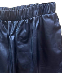 Pixi + Ivy Women's Leather Look Short in black - women's shorts - detail view