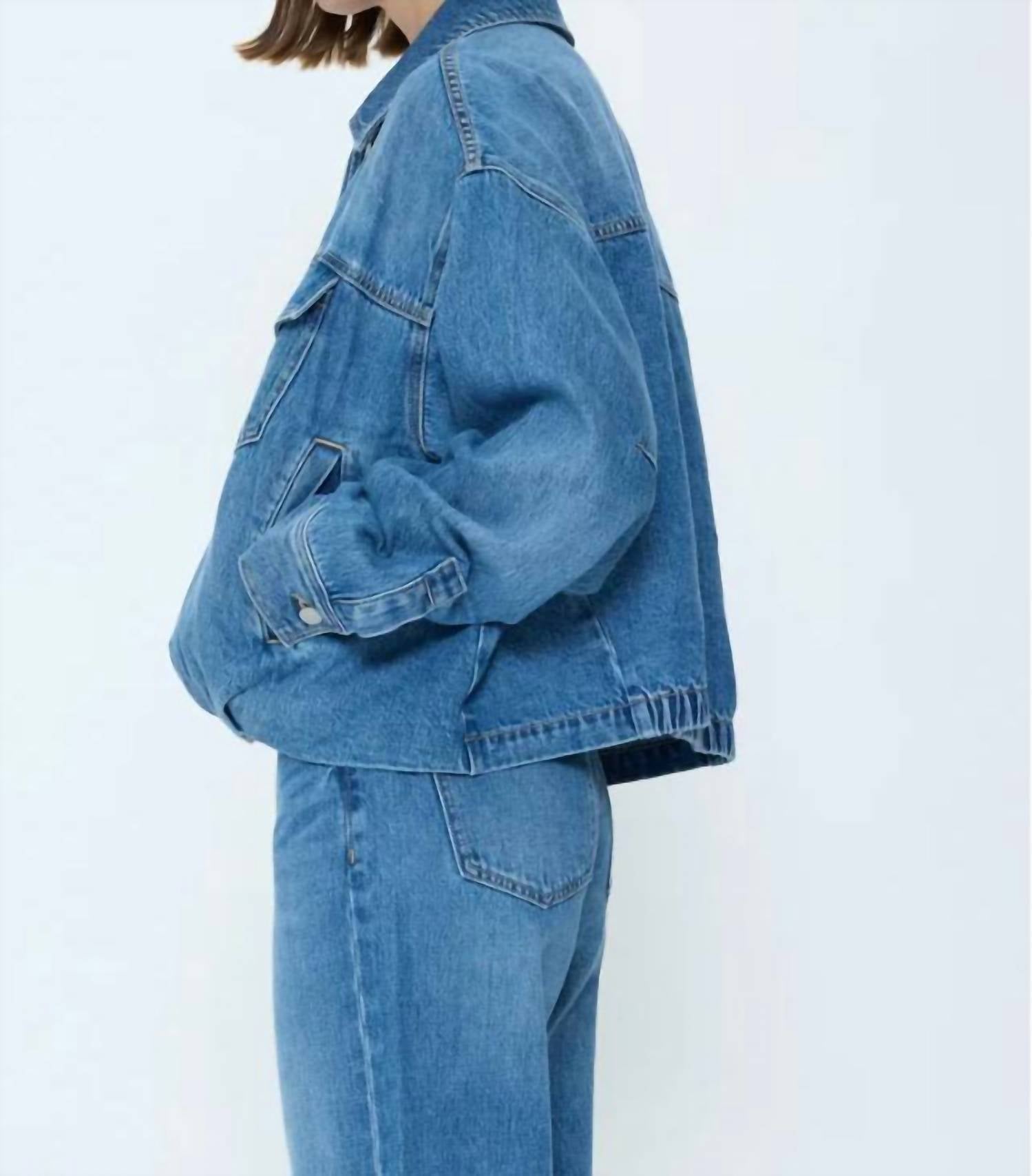 Pistola - Bibi Denim Bomber Jacket