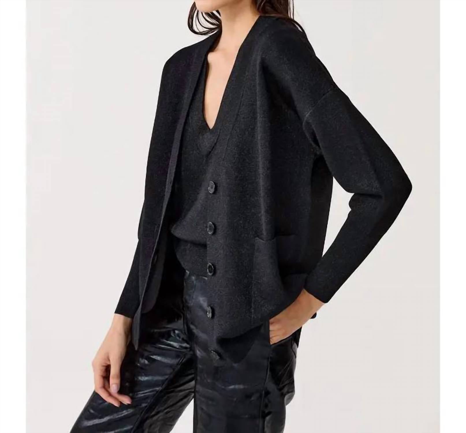 Lanhtropy - Aspen Glitter Cardigan