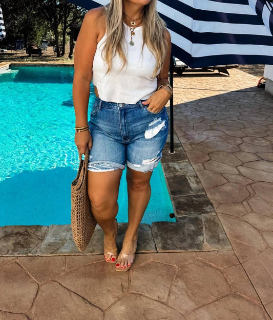Blakeley - Georgia Distressed Shorts