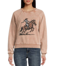 Flags & Anthem - Women's Cowgirl Crew Top
