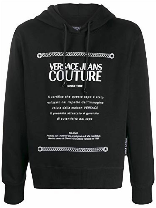 Men Hooded Pullover Sweatshirt