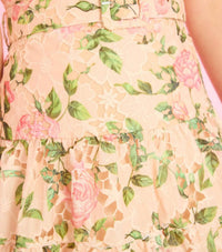 Marlo - Leonra Embroidered Mini Dress