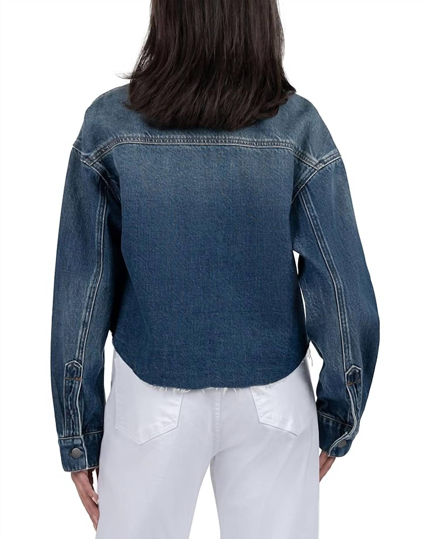Kut From The Kloth - Lana Raw Hem Denim Jacket