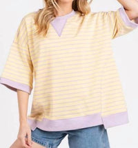Haptics - Terry Oversized Top
