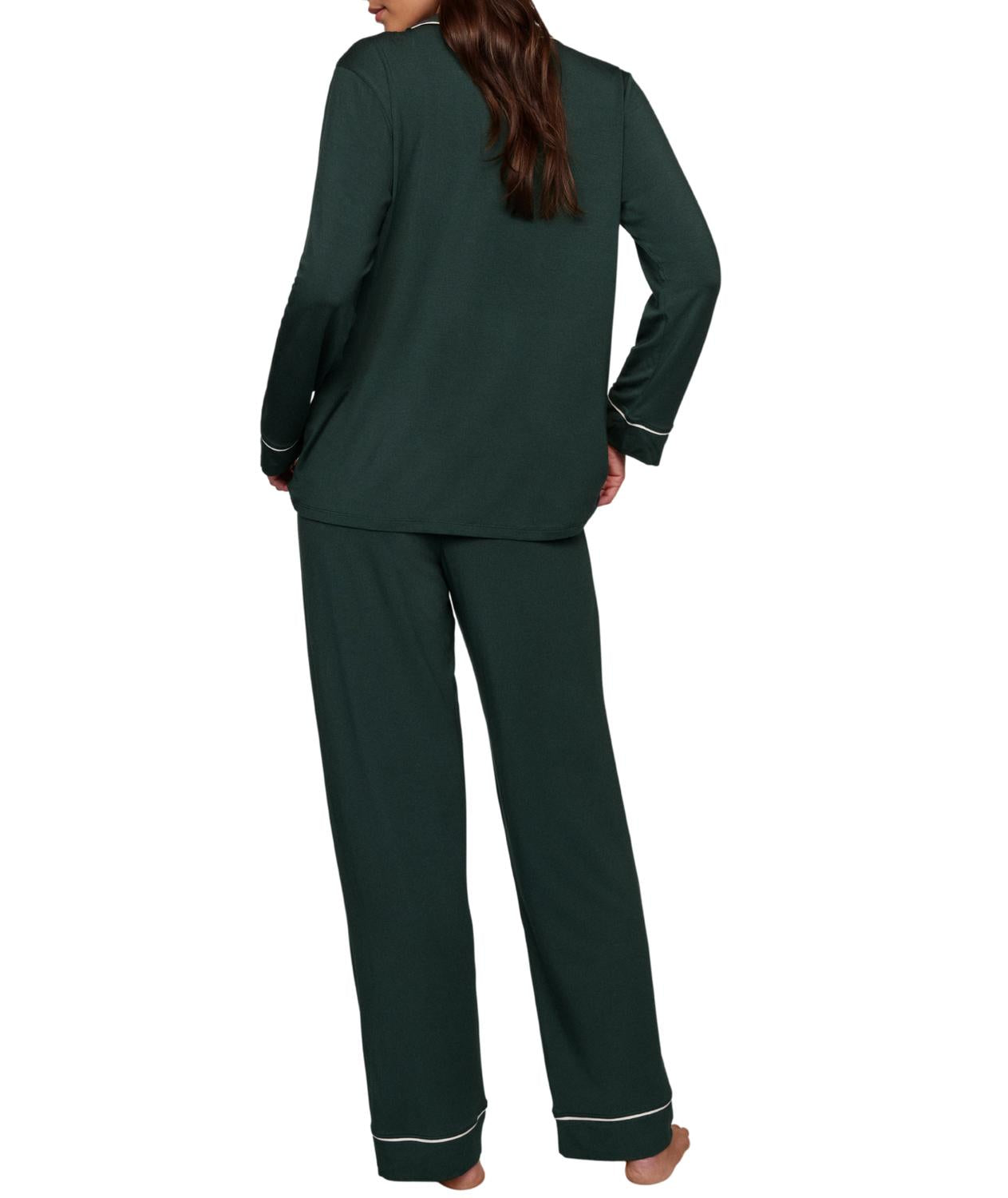 Eberjey - Gisele Long Pajama Set With Ribbon