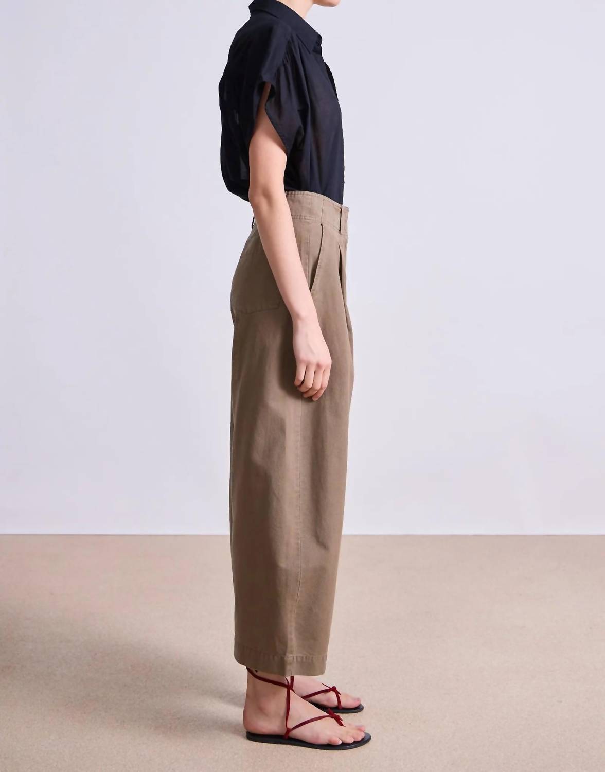 Apiece Apart - Cropped Cybil Trousers