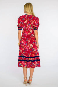 Elizabeth James The Label - Reese Floral Midi Dress