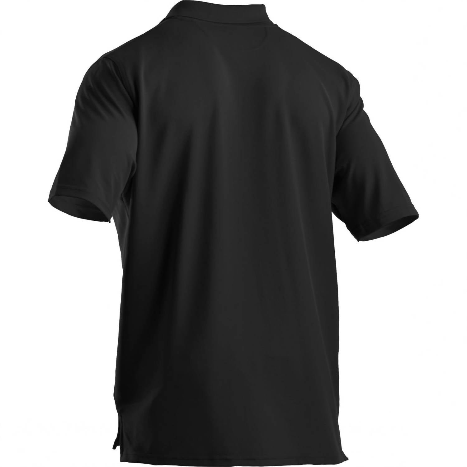 UNDER ARMOUR Men's Performance Team Polo in black - men's shirt - detail view