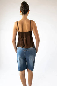 Love Tree - Lace Linen Top
