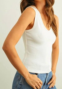 Miou Muse - Essential Ribbed Tank
