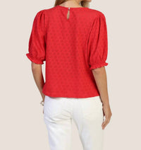 Dylan - Wyatt Knit Embroidery Blouse