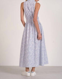 Elan - Collared Acent Maxi Dress