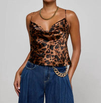 L'Agence - Calista Cowl Neck Cami Top