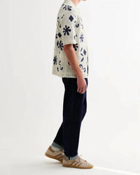Wax London - Doodle Crochet Porto Polo Shirt