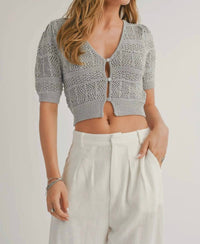 Sage The Label - Sylie Short Sleeve Cardi