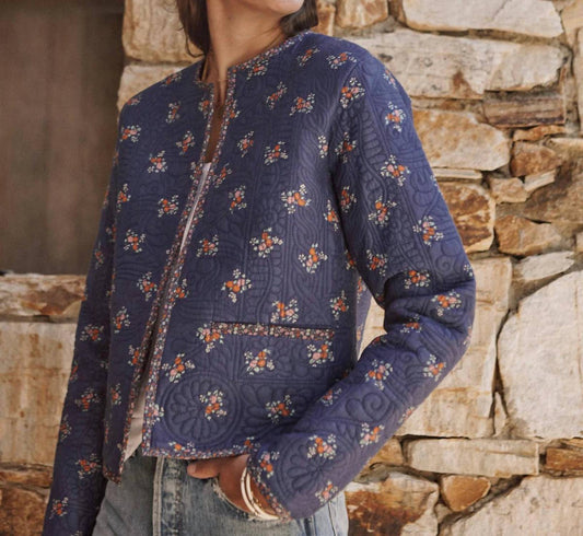 M.A.B.E. - Vivi Print Quilted Jacket