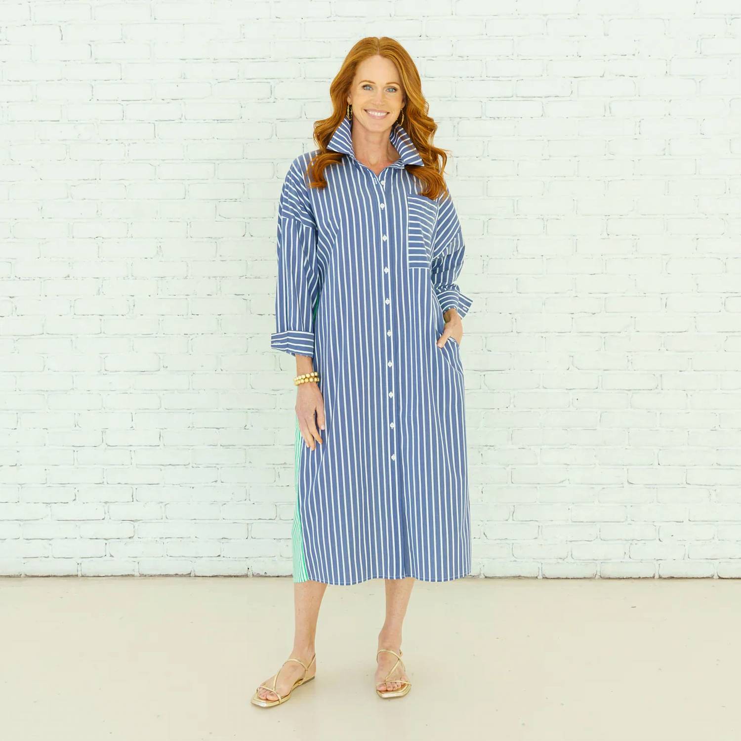 Caryn Lawn - Libby Stripe Dress
