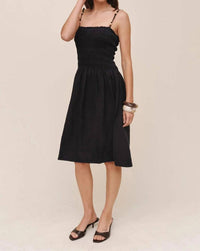 Bella Dahl - Smocked Dress With Beaded Straps