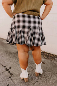 Entro - Small Town Holiday Skirt - Plus