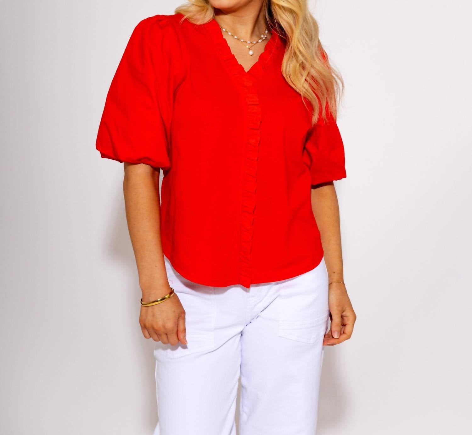 Thml - Victory Flutter Poplin Top
