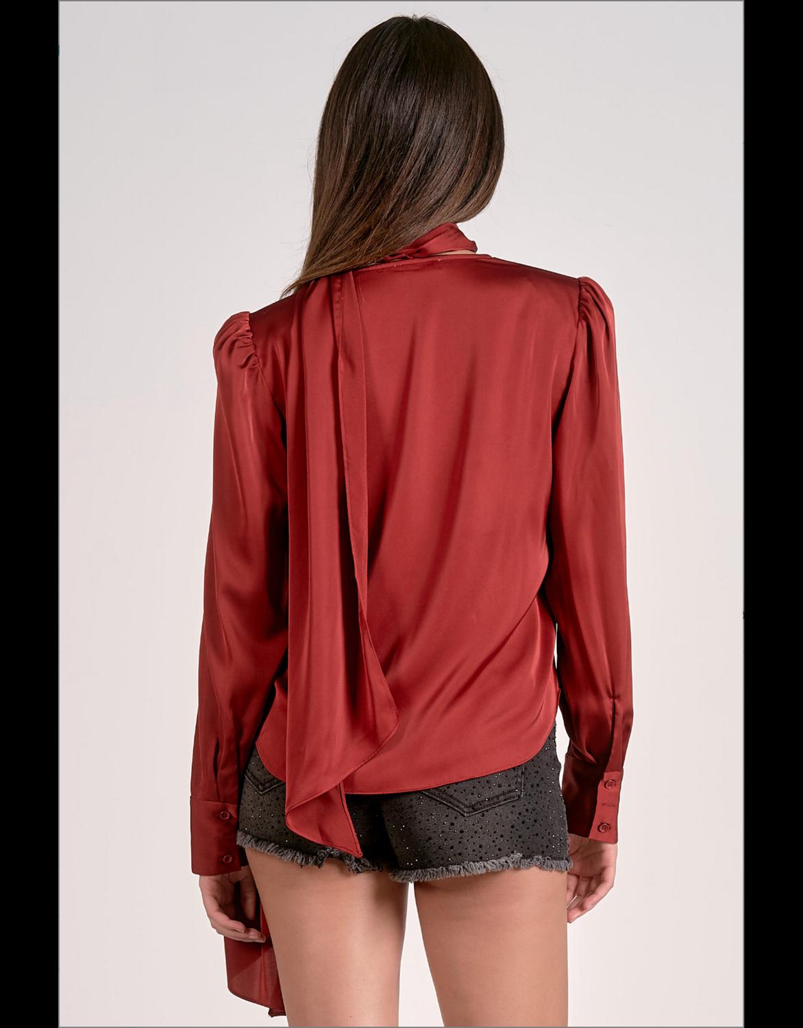 Elan - Dana Scarf Top