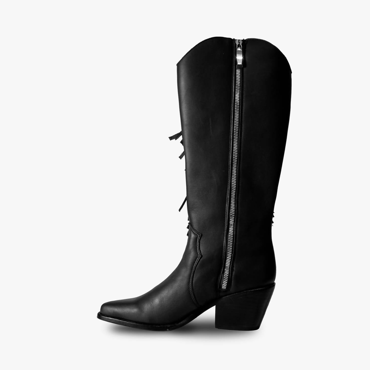Women's Knee-High Premium Leather Ely Boots
