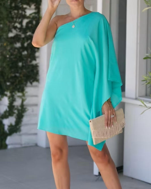 Lavender J - Tiffany One Shoulder Dress