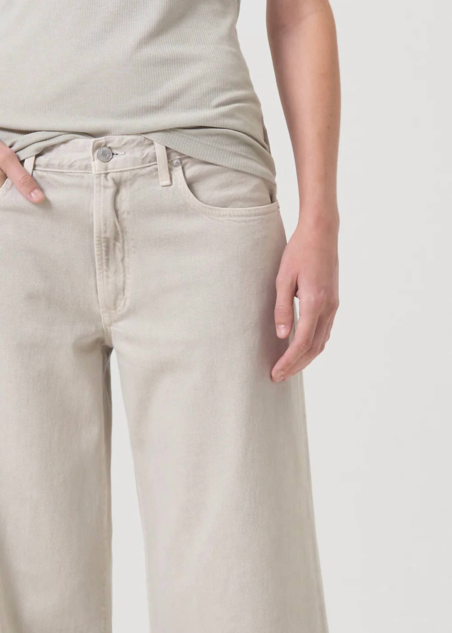 Agolde - Clara Low Rise Baggy Flare Jeans