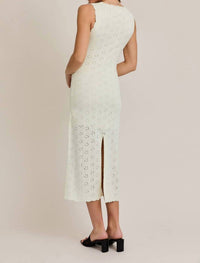 Le Lis - Pointelle Sweater Midi Dress