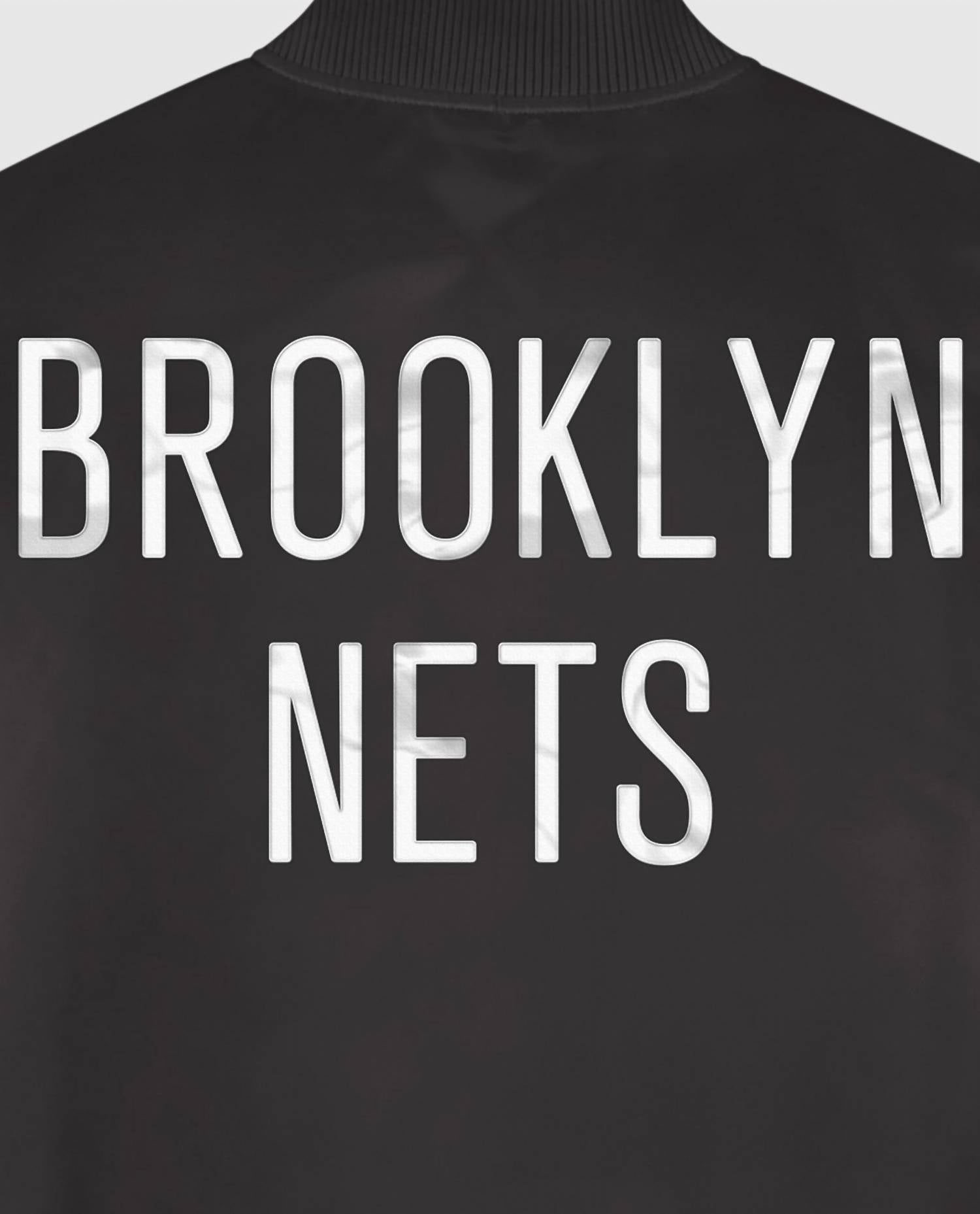 Starter - Men's Brooklyn Nets Varsity Jacket