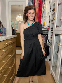 Sugarlips - Bridgette Poplin Midi Dress