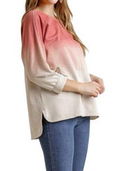 Umgee - Ombre Raglan Top