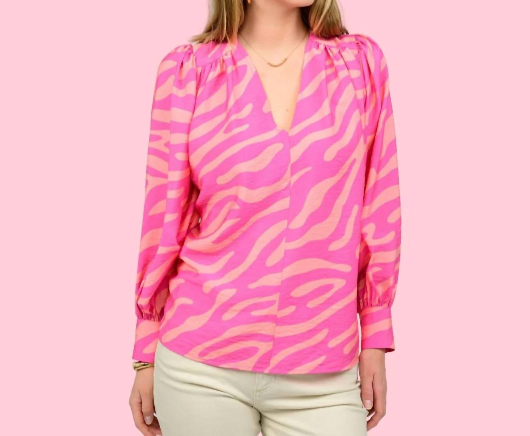 Ivy Jane - Mod Zebra Top