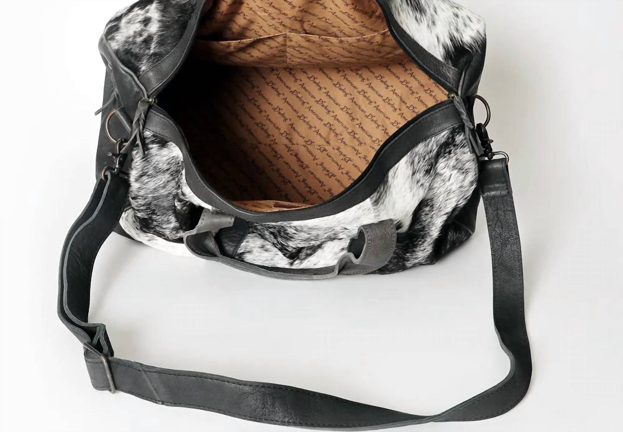 American Darling - Women's Leather Duffel Bag