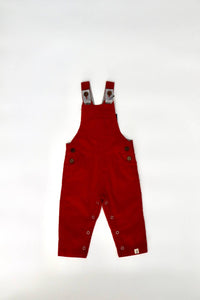 ME & HENRY Kid's Harrison Cord Overall in red - kids' item - view 5